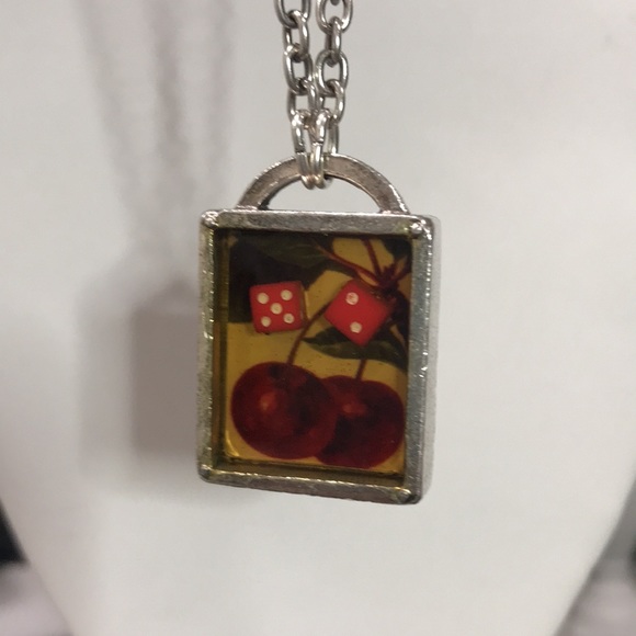 Classic Hardware “Lucky Cherries” Necklace - Picture 6 of 8